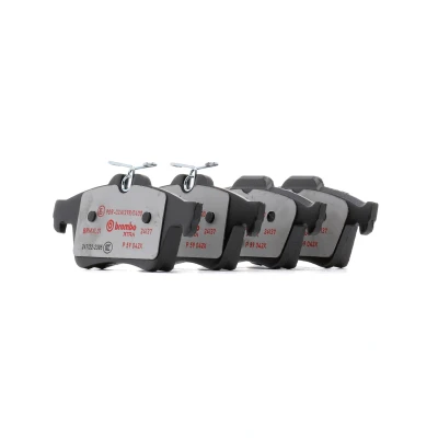 Afbeelding van BREMBO P 59 042X Remblokkenset Geschikt voor slijtage waarschuwingscontact Zonder toebehoren FORD: FOCUS 2, 3, 3 Turnier
