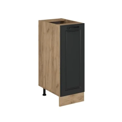 Afbeelding van Vicco Apotheekkast R Line, Antraciet landhuis/Krachtige eik goud, 30 cm zonder werkblad
