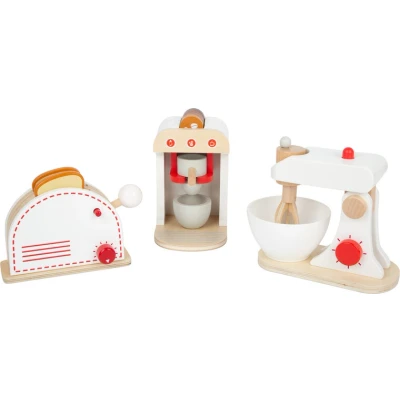Afbeelding van Small Foot Houten keukenapparatenset, Set van 3