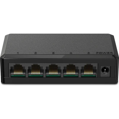 Afbeelding van Strex Netwerk Switch 1000Mbps Unmanaged Internet 5 Poorten