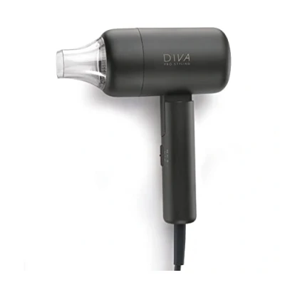 Afbeelding van Diva Pro Styling Jet Set 3000 reishaardroger, ultracompact, licht, zwart