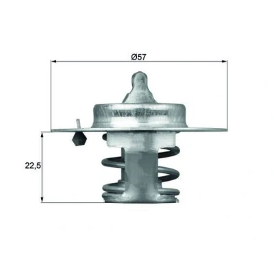 Afbeelding van Mahle Original Thermostaat TX 60 83D