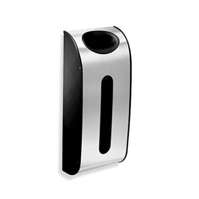 Afbeelding van Simplehuman Draagtasdispenser met Muurbevestiging Zilver Roestvast Staal