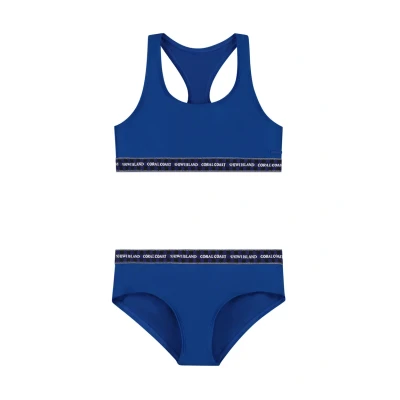 Afbeelding van Shiwi Zomer bikini meisjes oceaan blauw Charlie racerback set