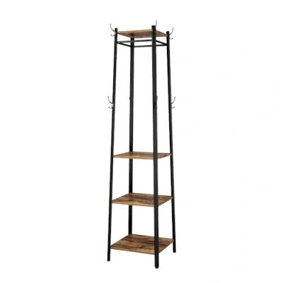 Afbeelding van Vicco Staande garderobe Fyrk, Eiken rustiek, 43 x 180 cm