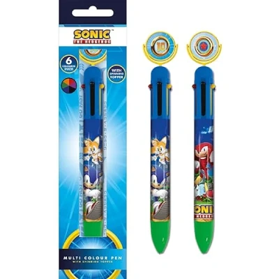 Afbeelding van SONIC THE HEDGEHOG MULTI COLOUR PEN