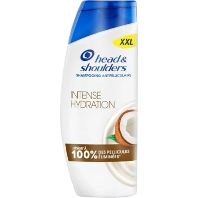 Image de Head &amp; Shoulders Intense Hydration Shampoing Antipelliculaire 625ml À l&#039;Huile de Coco. Usage Quotidien. Jusqu&#039;à 100% des Pellicules Éliminées, Cliniquement Prouvé. Tous Types Cheveux