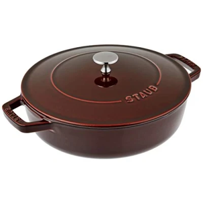 Afbeelding van Staub Chistera Braadpan 24cm grenadine