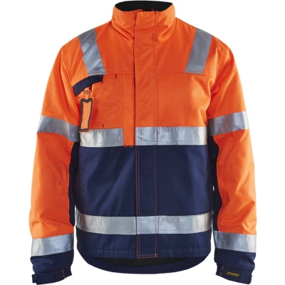 Afbeelding van Blåkläder 4862 1811 Winterjas High Vis Oranje/Marineblauw maat L