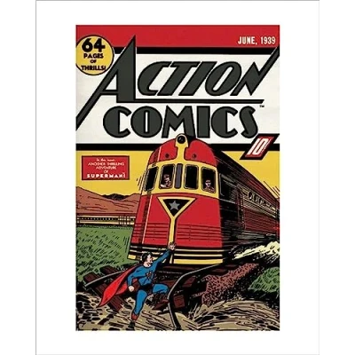 Afbeelding van Pyramid Poster Superman 50 X 40 Cm Multicolor