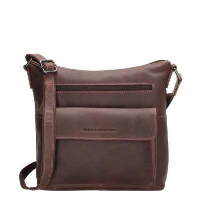 Afbeelding van Hide &amp; Stitches Japura Crossbody Schoudertas 100% Leder