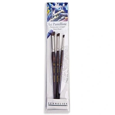Afbeelding van Sennelier Le Pastelliste pastelkwastenset, 3 stuks