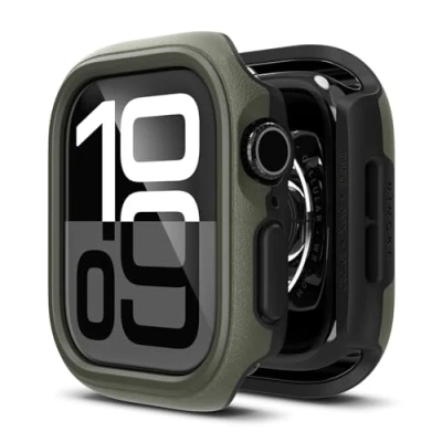 Afbeelding van Ringke Onyx Case for Apple Watch 10 46mm Green, Smartwatch accessoires, Groen