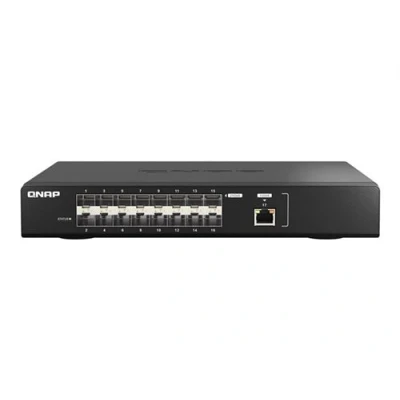 Image de QNAP QSW M5216 1T Commutateur Géré 16 x 25 Gigabit SFP28 + 1 10 Ethernet Montable sur rack