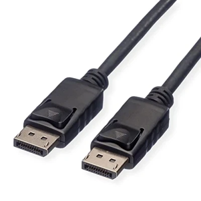 Afbeelding van ROLINE DisplayPort Kabel, DP M/M, LSOH, zwart, 5 m