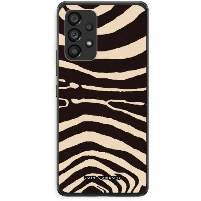 Afbeelding van Case Company® hoesje geschikt voor Samsung Galaxy A53 5G Arizona Zebra Soft Cover Telefoonhoesje Bescherming aan alle Kanten en Schermrand