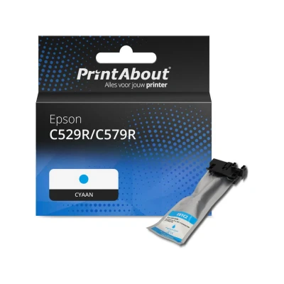 Afbeelding van Huismerk Epson C529R/C579R (T01C200) Inktcartridge Cyaan Hoge capaciteit