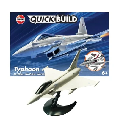 Afbeelding van Airfix Quick Build Eurofighter Typhoon Modelbouwpakket
