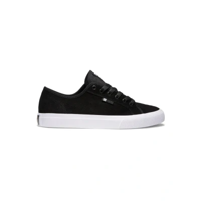 Afbeelding van DC Shoes Manual Unisex Sneakers laag, Maat: 44.5, Black/white Textiel