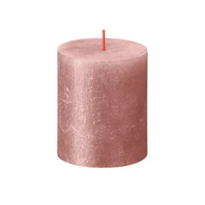 Afbeelding van Stompkaars Shimmer 80/68 Pink Bolsius