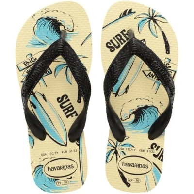 Afbeelding van Havaianas Kids Athletic, teenslippers voor jongens, Buttercream