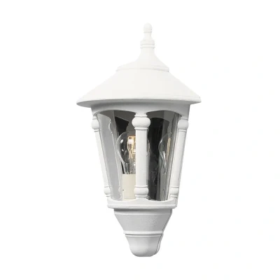 Afbeelding van Konstsmide Virgo 569 250 Buitenlamp (wand) Spaarlamp, LED E27 60 W Wit