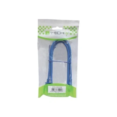 Image de TECHly Rallonge de câble USB type A (M) pour (F) 3.0 1 cm moulé bleu