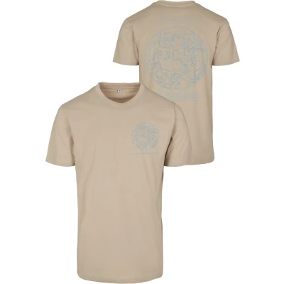 Afbeelding van Mister Tee Hemisphere Heren T shirt XL Beige