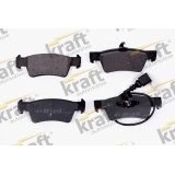 Afbeelding van KRAFT 6010908 Remblokkenset Vooras Incl. slijtage waarschuwingscontact VOLKSWAGEN: Transporter 5, Touareg I
