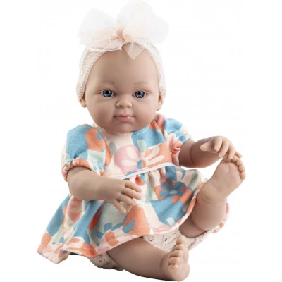 Afbeelding van Paola Reina Minipikolines babypop blank meisje met blauwe ogen 32cm
