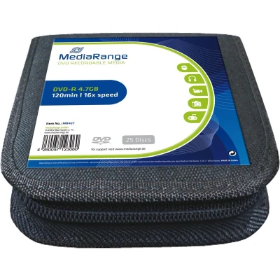 Afbeelding van MediaRange MR427 4.7GB dvd R 25stuk(s) lege