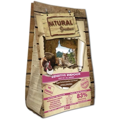 Image de Natural Greatness Sensitive Indoors Recipe 2kg
