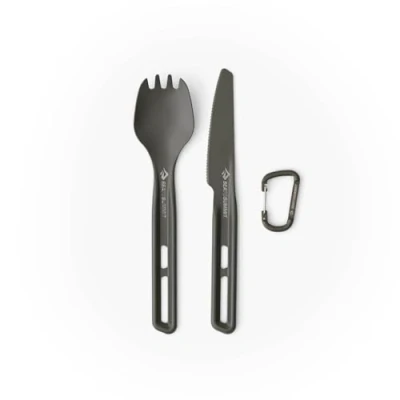 Image de Sea to Summit Frontier UL Cutlery Set [2 Piece] Spork and Knife Couverts de cuisine