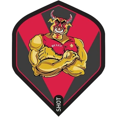 Afbeelding van Shot Michael Smith Bully Boy Red Dart Flights