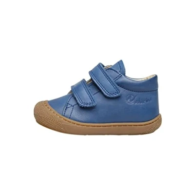 Image de Naturino Chaussures premiers pas en cuir, Bleu Marron 25
