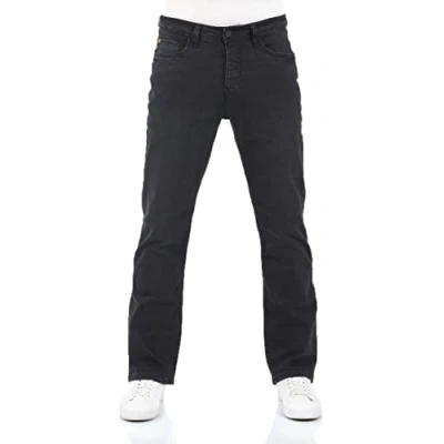 Afbeelding van riverso RIVFalko bootcut heren jeans basic katoen denim stretch zwart blauw grijs W29 W30 W31 W32 W33 W34 W36 W38, donkerblauw (D233)