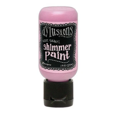 Afbeelding van Ranger Dylusions Shimmer Paint Flip Cap Bottle Rose Quartz DYU81456 Dyan Reaveley (09 22)