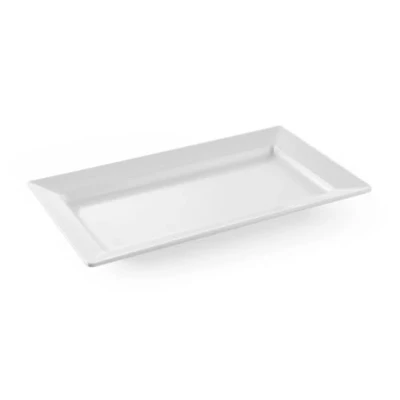 Afbeelding van Hendi Plateau rechthoekig, Melamine, Wit, 27(b)x49,5(d)x5,6(h)cm, 561515