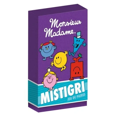 Afbeelding van Monsieur madame boite de cartes mistigri