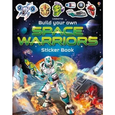 Afbeelding van Build Your Own Space Warriors Sticker Book 1