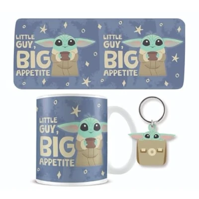 Afbeelding van Star Wars (Grogu) Mok &amp; Sleutelhanger Cadeauset