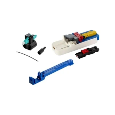 Afbeelding van Metz Connect 1509MAJO002C F OpDAT FAST™ Kit LC PC OM3/OM4 connectorset Wit, Blauw