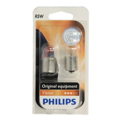 Afbeelding van Philips R5W Halogeen lamp 12V BA15s Standard