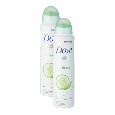 Afbeelding van Dove Deospray Go Fresh Touch 250ml Duo