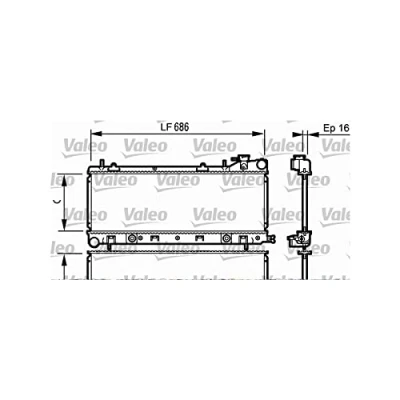 Afbeelding van Valeo Radiateur 734577