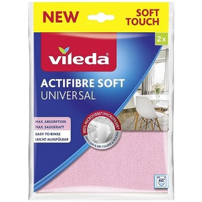 Image de FORNOR VILEDA 24560 CHIFFON DOUX ACTIFIBRE MICROFIBRE