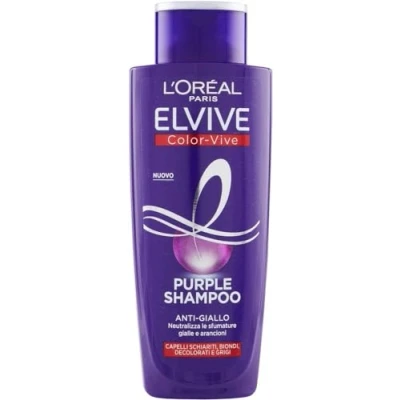 Afbeelding van L&#039;Oréal Paris Antijaune Color Vive Purple Shampoo voor helder, blond, gebleekt en grijs haar, 200 ml