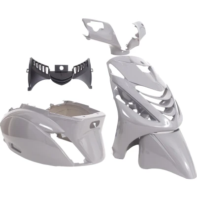 Afbeelding van Plaatset 5 delig Edge voor Piaggio Zip SP vanaf bouwjaar 2000 nardo grey
