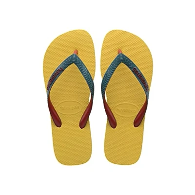 Afbeelding van Havaianas Top Mix Kids, Jongens Flip Flops, goudgeel