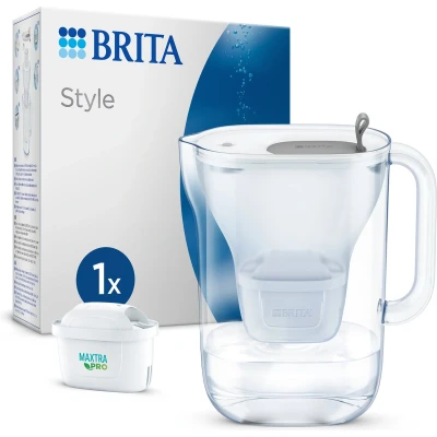 Afbeelding van BRITA Waterfilterkan Style Cool Grey 2,4l